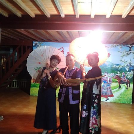 A Lin Homestay Bac Ha エクステリア 写真