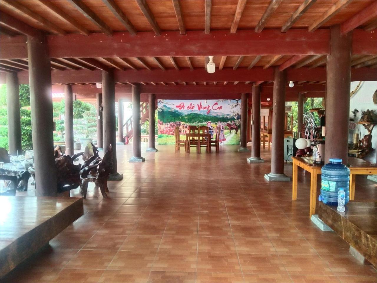 A Lin Homestay Bac Ha エクステリア 写真