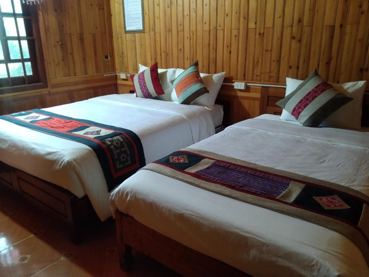 A Lin Homestay Bac Ha エクステリア 写真