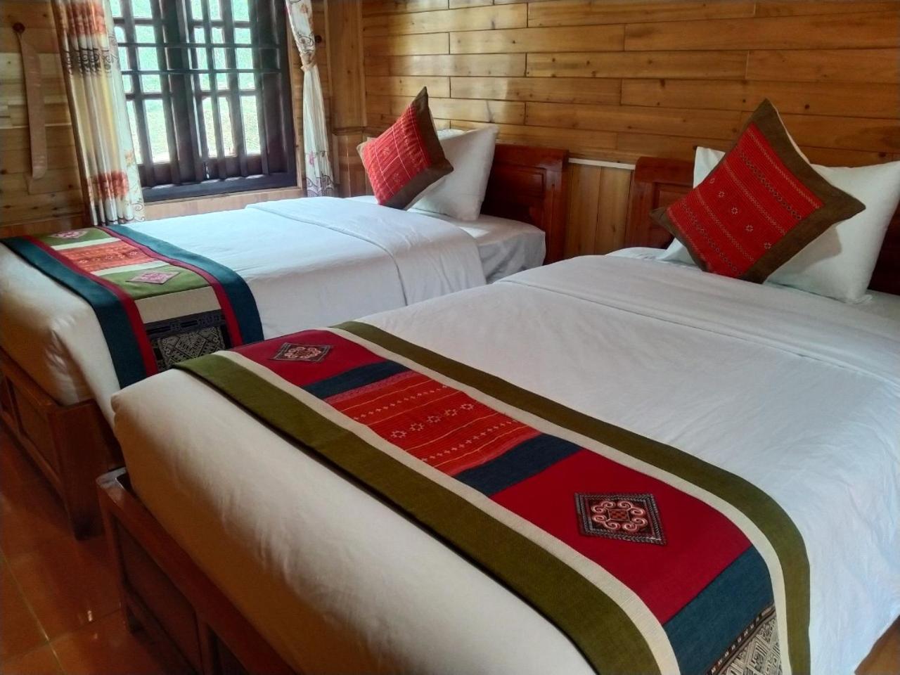 A Lin Homestay Bac Ha エクステリア 写真