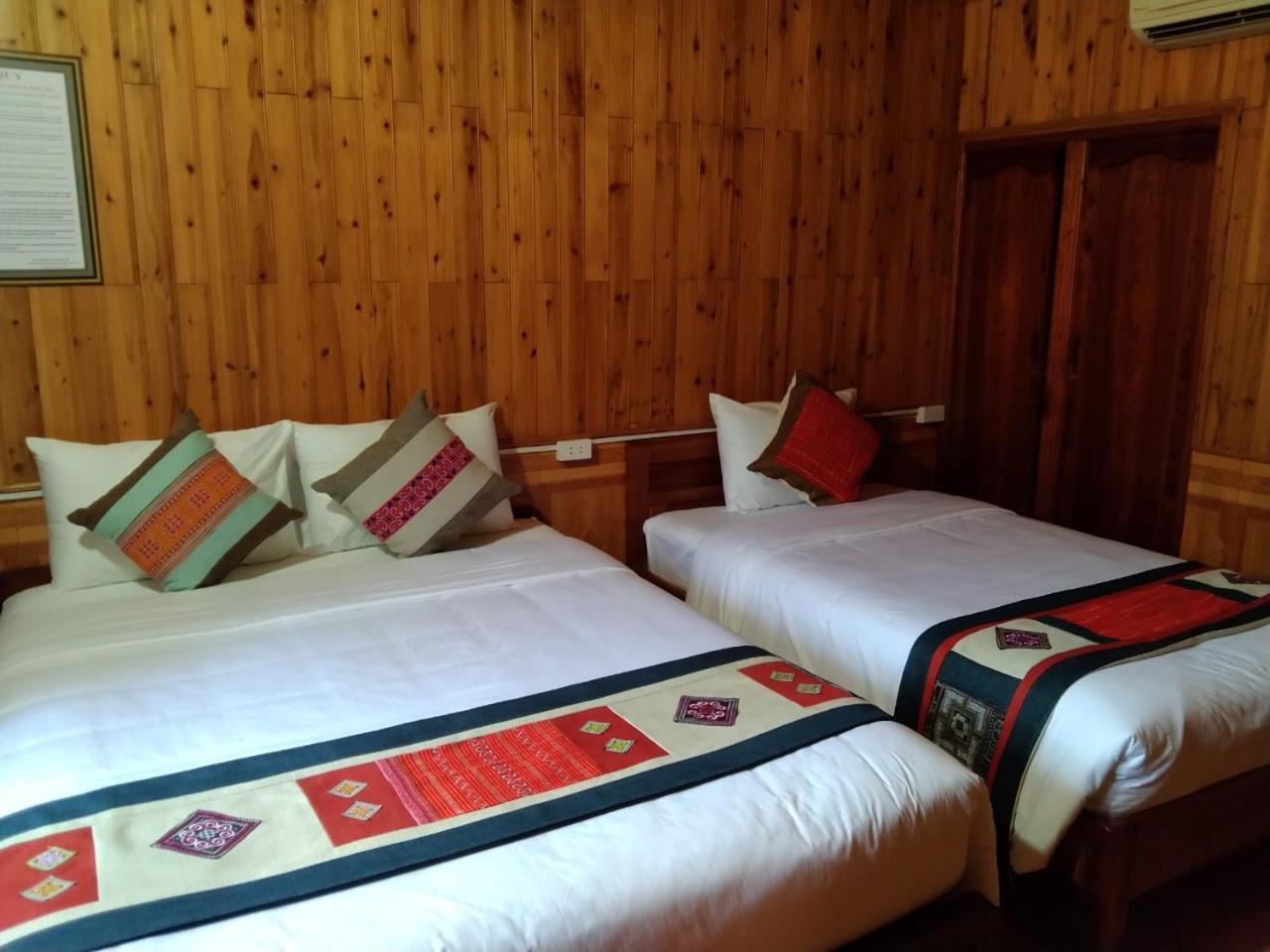 A Lin Homestay Bac Ha エクステリア 写真