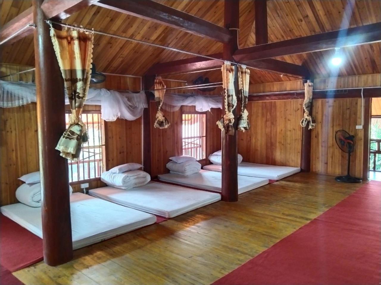 A Lin Homestay Bac Ha エクステリア 写真