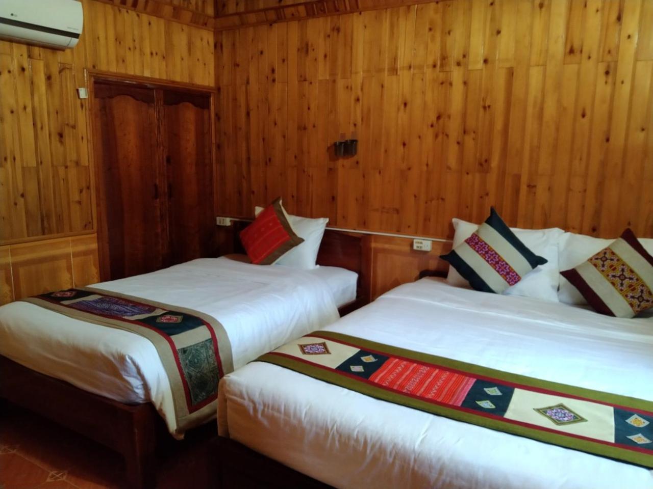 A Lin Homestay Bac Ha エクステリア 写真